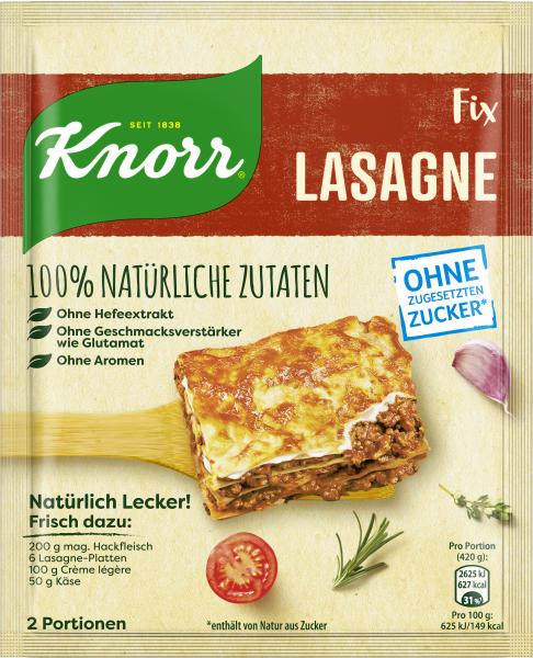 Knorr Natürlich Lecker! Lasagne