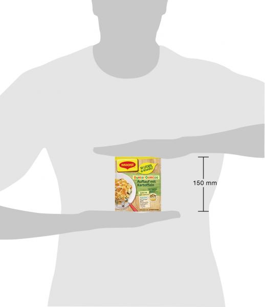 Maggi So lecker & bewusst Bunter Gemüse Auflauf mit Kartoffeln