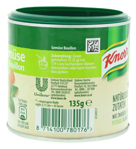 Knorr Gemüse Bouillon