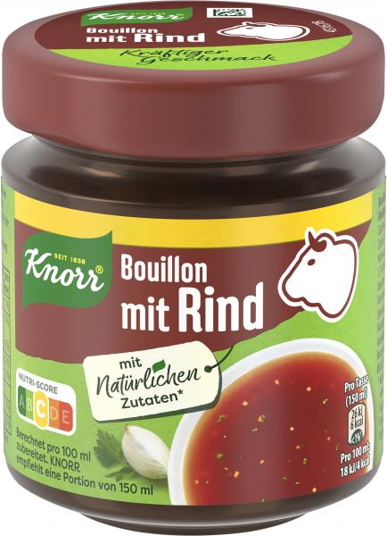 Knorr Bouillon mit Rind