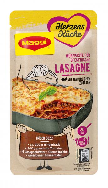 Maggi Herzensküche Würzpaste Lasagne