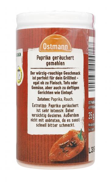 Ostmann Paprika geräuchert