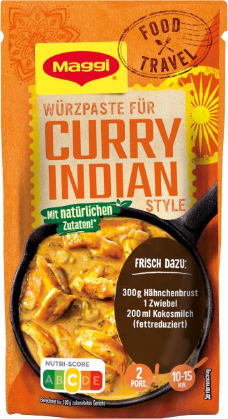 Maggi Food Travel Würzpaste für Curry Indian Style