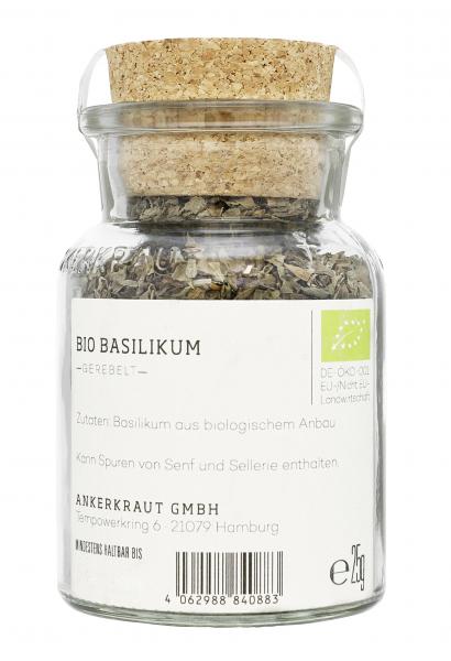 Ankerkraut Bio Basilikum gerebelt
