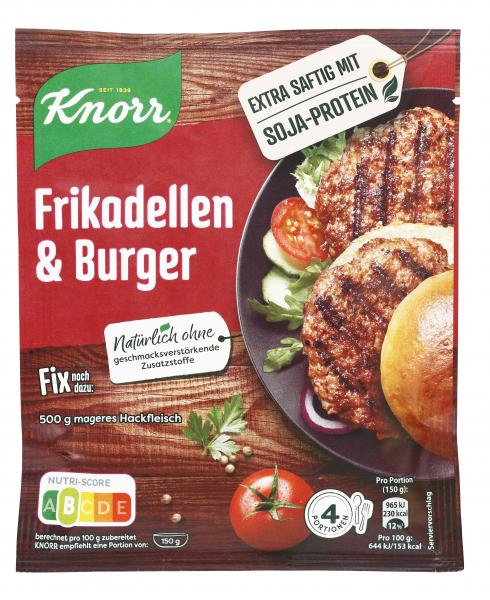 Knorr Fix Frikadellen & Burger