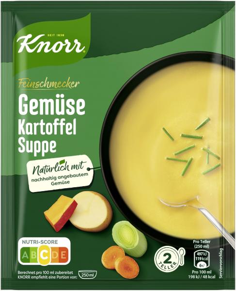 Knorr Feinschmecker Gemüse Kartoffel Suppe