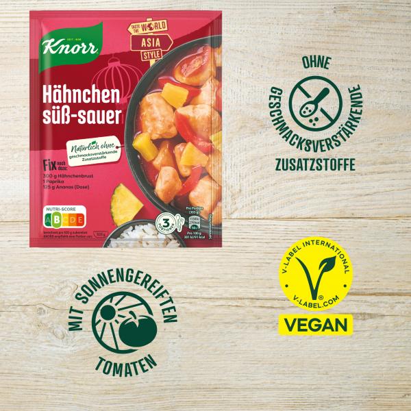 Knorr Fix Hähnchen süß-sauer
