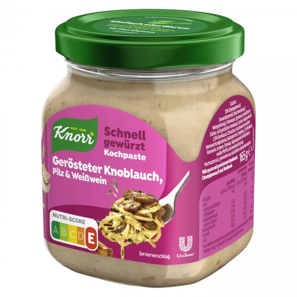 Knorr Schnell gewürzt Kochpaste Gerösteter Knoblauch