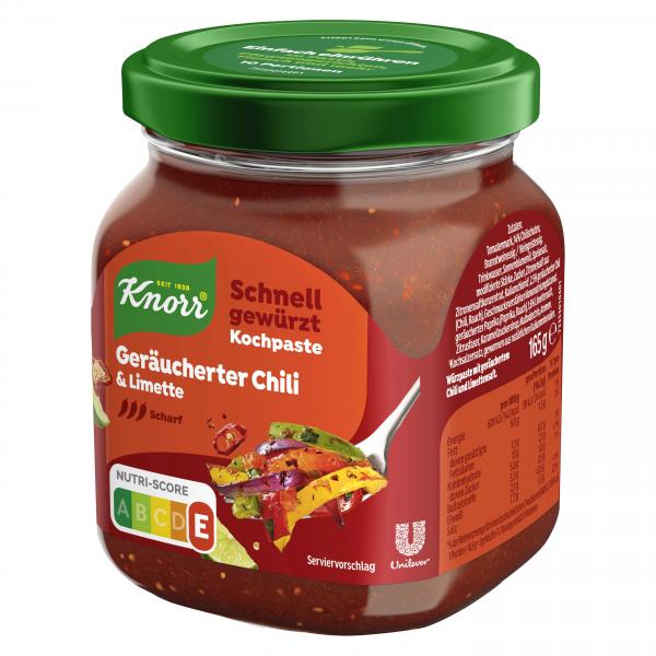 Knorr Schnell gewürzt Kochpaste Geräucherte Chili & Limette