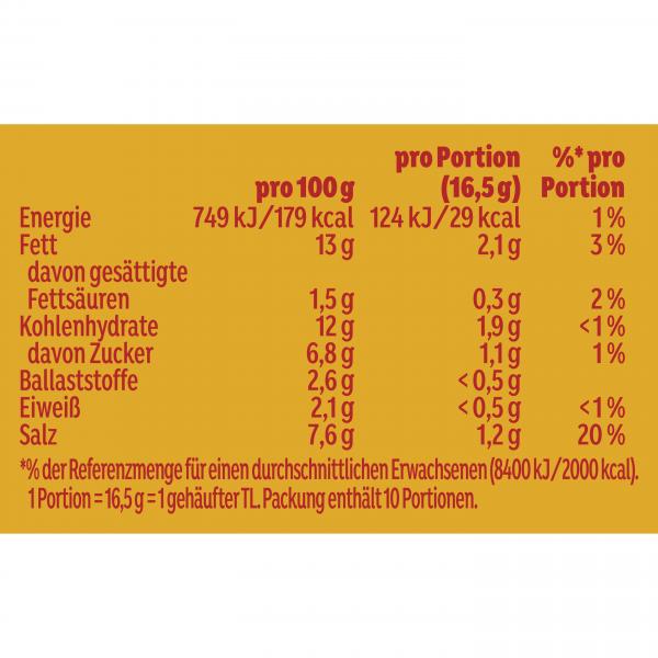 Knorr Schnell gewürzt Kochpaste Getrocknete Tomaten & Kräuter