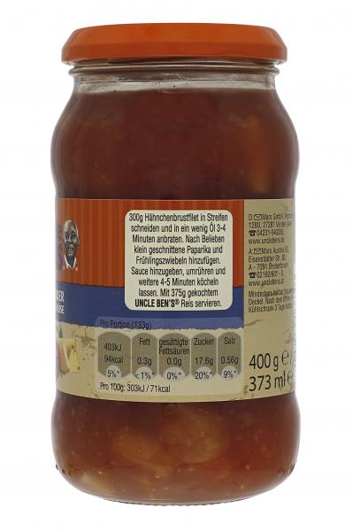 Uncle Ben's Süß-Sauer extra Gemüse