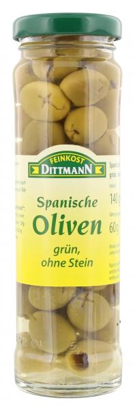 Feinkost Dittmann Spanische Oliven grün ohne Stein