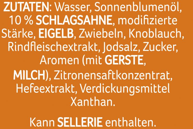Thomy Les Sauces Schnitzel Sahne-Sauce