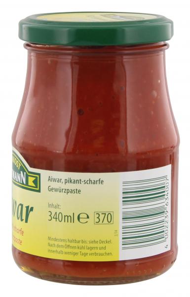 Feinkost Dittmann Aiwar Gewürzpaste pikant-scharf