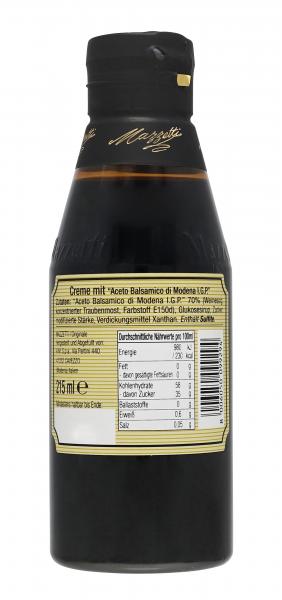 Mazzetti Cremoso Balsamico-Creme
