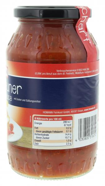 Homann Zigeuner Sauce mit Chili Chutney