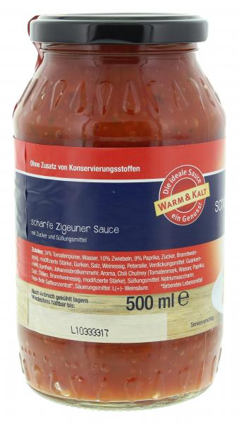 Homann Zigeuner Sauce mit Chili Chutney