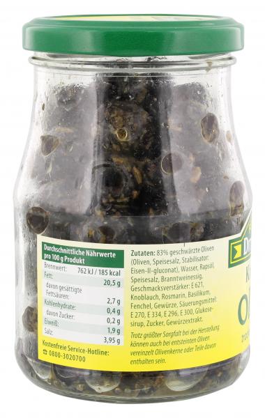 Feinkost Dittmann Kräuter-Oliven trocken eingelegt