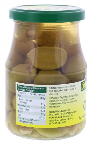 Feinkost Dittmann Queens Oliven 