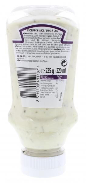 Heinz Knoblauch Sauce