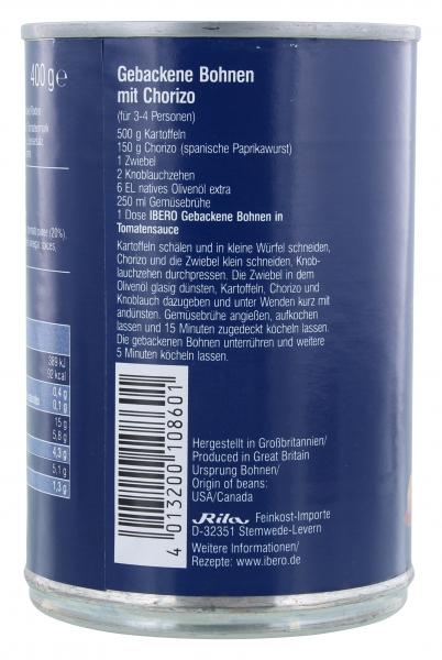 Ibero Gebackene Bohnen in Tomatensauce