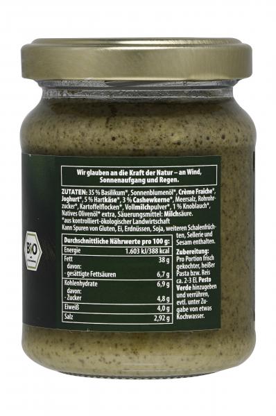 Biozentrale Pesto Verde Basilikum