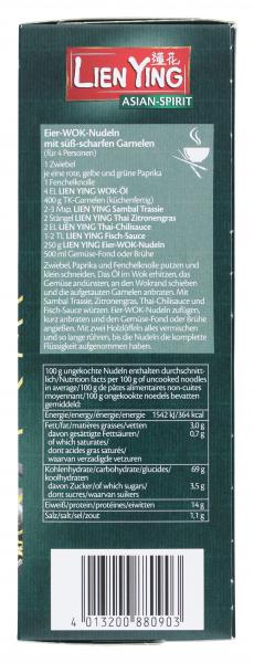 Lien Ying Asian-Spirit Wok-Eier-Nudeln