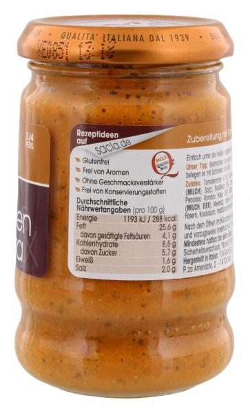 Sacla Pesto Tomaten & Ricotta