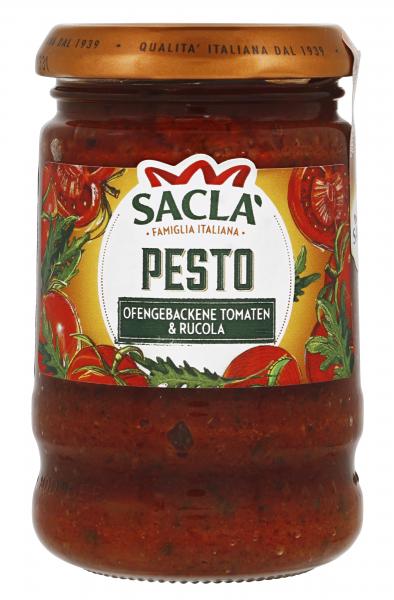 Sacla Italia Pesto Ofengebackene Tomaten & Rucola