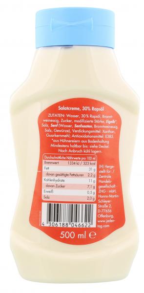 Jeden Tag Salatcreme mit 30% Rapsöl