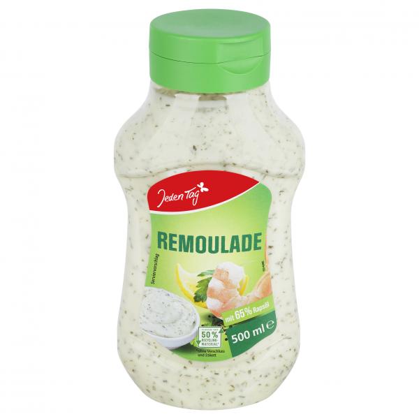 Jeden Tag Remoulade mit 65% Rapsöl