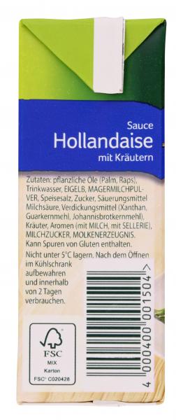 Knorr Sauce Hollandaise mit Kräutern