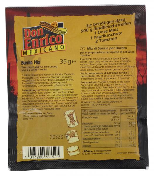 Don Enrico Burrito-Mix