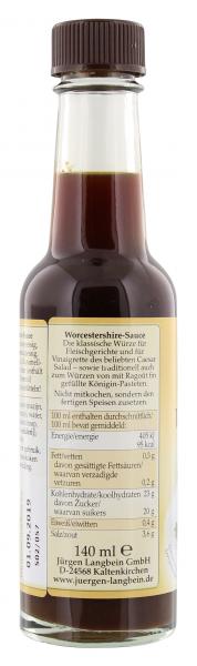 Jürgen Langbein Worcestershire-Sauce