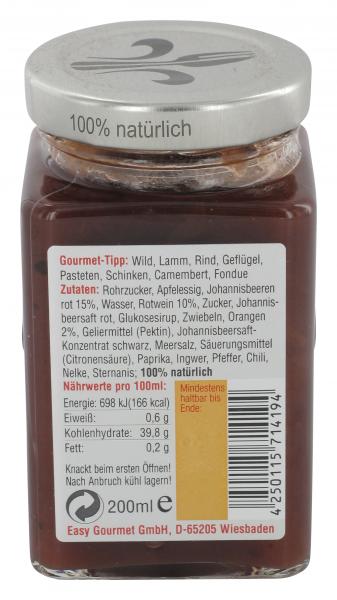 Easy Gourmet Johannisbeer Chutney
