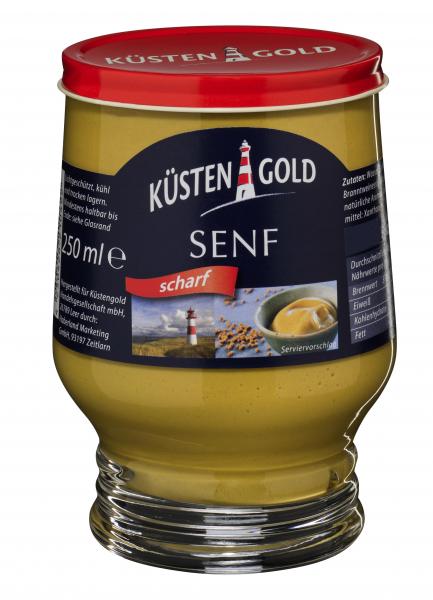 Küstengold Senf scharf