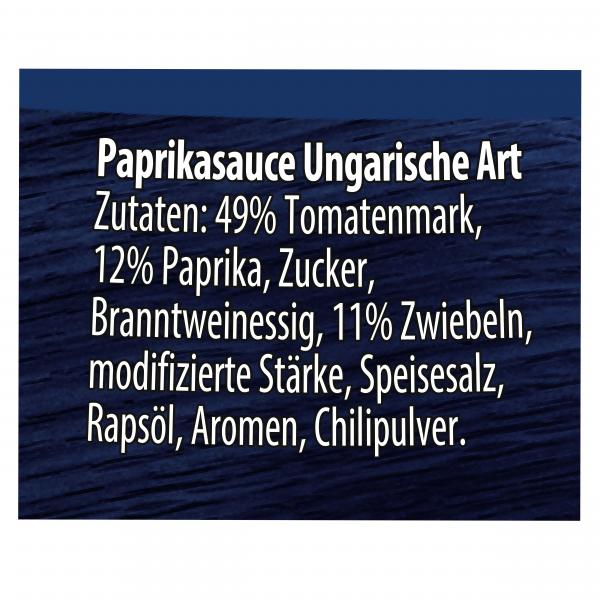 Knorr Paprika Sauce Ungarische Art