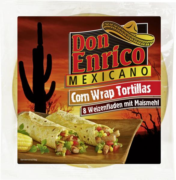 Don Enrico Corn Wrap Tortillas