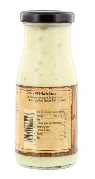Nick BBQ Creamy Garlic Sauce mit Knoblauch