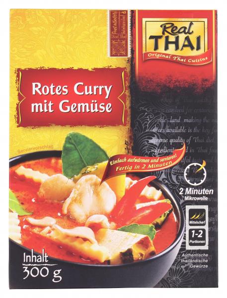 Real Thai Rotes Curry mit Gemüse