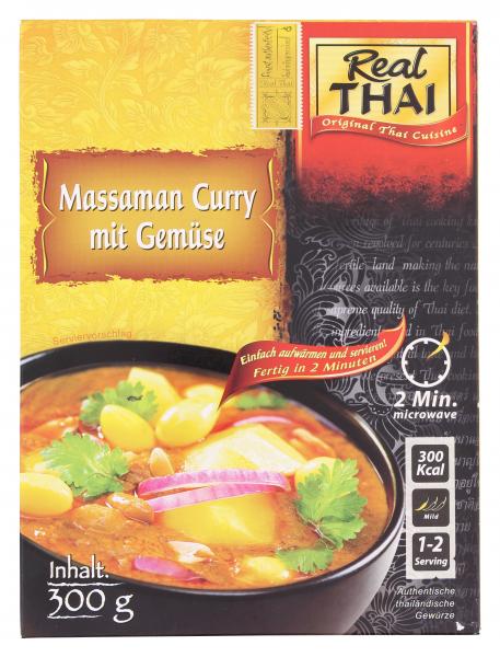 Real Thai Massaman Curry mit Gemüse