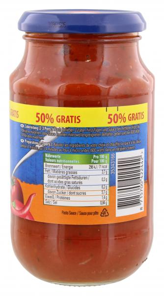 Kraft Pasta Sauce Arrabbiata