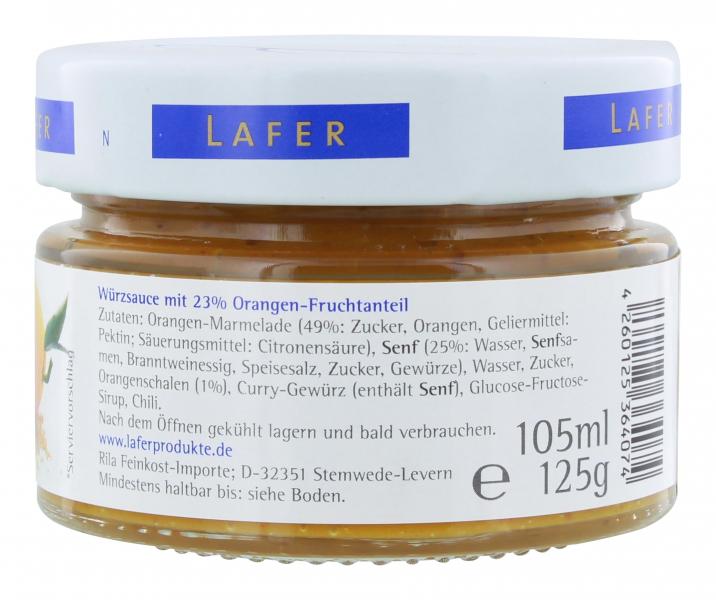 Johann Lafer Orangen-Senfsauce mit Curry