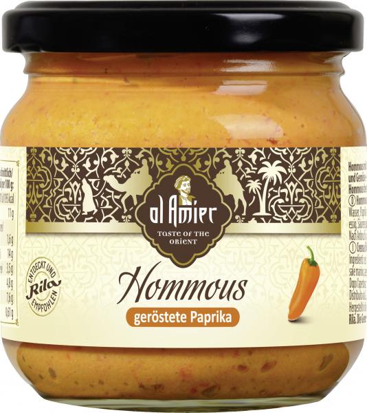 Al Amier Hommous mit gerösteter Paprika