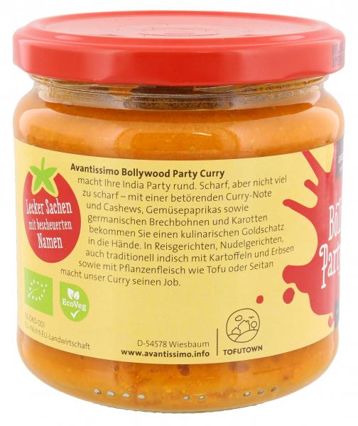 Avantissimo Bio Bollywood Party Curry Sauce