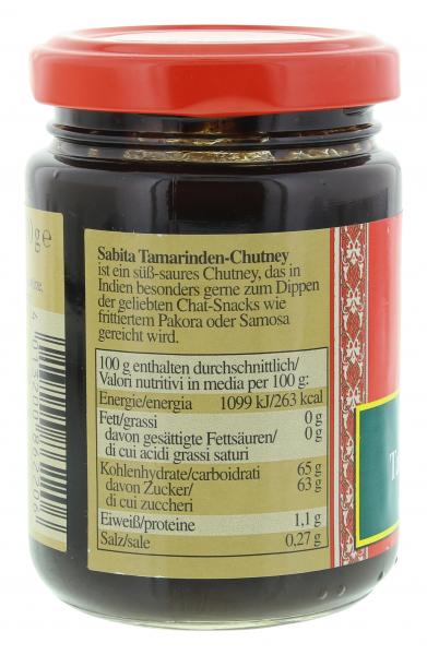 Sabita Tamadinden-Chutney süß-sauer