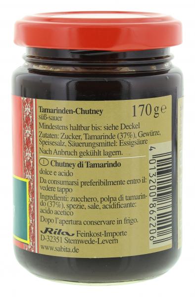 Sabita Tamadinden-Chutney süß-sauer