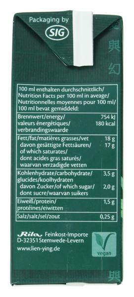Lien Ying Asia-Spirit Creola de Coco Premium Kokosmilch