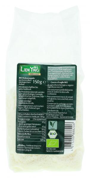 Lien Ying Organic Bio Kokosraspeln