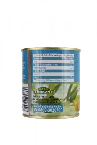 Dittmann Oliven grün mit feiner Sardellen-Creme